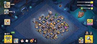 oyunca: Clash of Clans hesabı – yüksək səviyyəli inkişaf etmiş baza və — 2