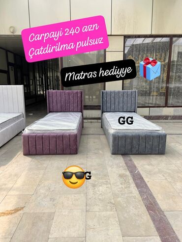tek kiravatlar: Yeni, Təknəfərlik çarpayı