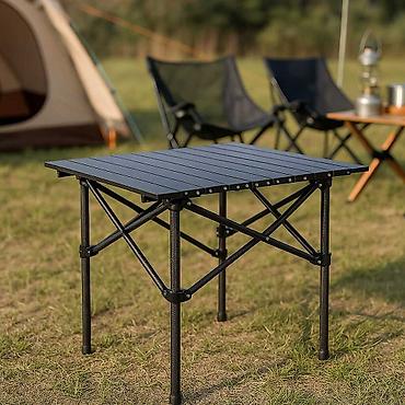 forma ideale tabure klupa: Rasklopivi Kamperski Sto Adventure M – 53 x 50 x 51 cm Kompaktan — 4