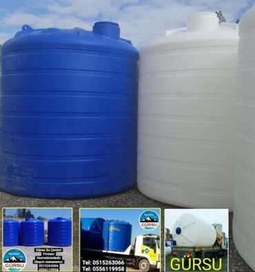 Baklar və çənlər: Bak, Plastik, 10000 l l, Yeni, Pulsuz çatdırılma, Rayonlara çatdırılma — 25