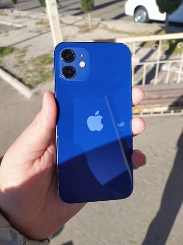 telefonlar mingəçevir: IPhone 12, 64 ГБ, Blue Titanium, Гарантия, Face ID