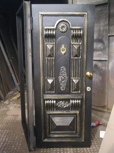 Giriş qapıları: Yeni Giriş qapısı Zamok və çərçivə ilə, Zəmanətli, Pulsuz quraşdırma, Ödənişli çatdırılma, Pulsuz çatdırılma, Rayonlara çatdırılma — 5