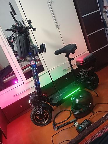Elektrikli samokatlar: Elektrik skuter – FaSTer RS7 - Güclü elektrik skuter, oturacaqlı — 19
