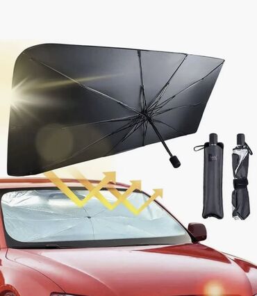 Другие аксессуары для салона: Зонты для машин
Длина 130 см 
Высота 75