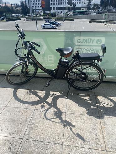 vele: Elektrikli velosiped. 30-40km yol qet ede bilir Qiymetde razılaşmax — 6