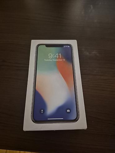 mingecevir ayfon: IPhone X, 64 GB, Qara, Face ID — 1