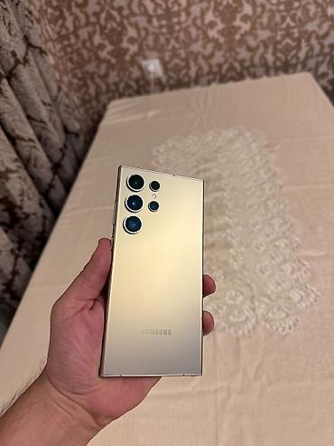 iphone 15 pro max dubai: Samsung Galaxy S24 Ultra, 256 GB, rəng - Qızılı, Barmaq izi — 3