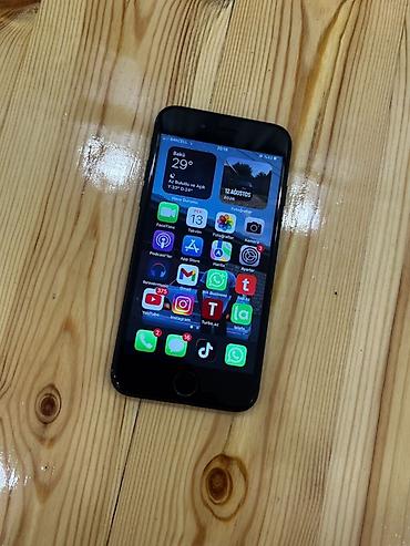 iphone 12 azerbaycan: IPhone 7, 32 GB, Qara, Barmaq izi — 4