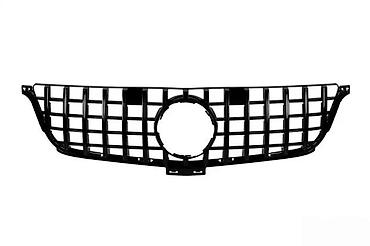 GT R MASKA GRIL RESETKA MERCEDES ML W166 (5) CRNA | Crna GT R Grill
