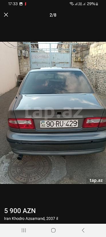 audi tt: İran Khodro Azsamand sedan Mühüm məlumatlar: - Model: Iran Khodro — 4
