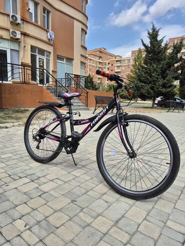irshad telecom velosiped: İşlənmiş Şəhər velosipedi 26", sürətlərin sayı: 7, Pulsuz çatdırılma