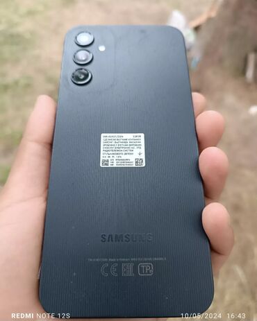 samsun a8: Samsung Galaxy A14, 128 GB, rəng - Qara, Sensor, Barmaq izi, İki sim kartlı