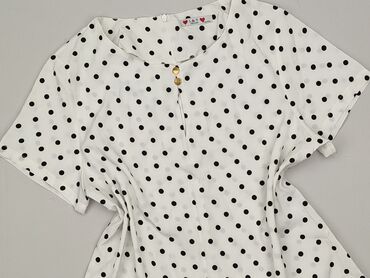 bluzki czarne plus size: Women's blouse, size XL (EU 42)