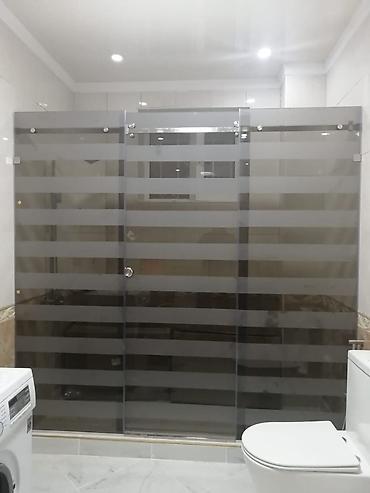 Душевые перегородки и ограждения: Душевые кабины стеклянные перегородки душевые кабины Бишкек 🚿 — 16