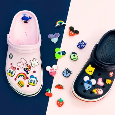 кольцо с брильянтом: Джибитсы для летней обуви Crocs, очень много видов, цветов. Оригинал
