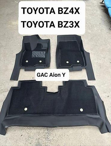 полики на харриер: 3D Ворсовые Полики Для салона Toyota, цвет - Черный, Новый — 1