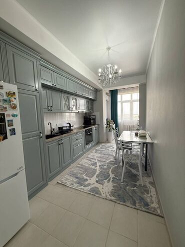 сдается 2 комнатная квартира город ош: 2 комнаты, 77 м², Элитка, 9 этаж, Евроремонт