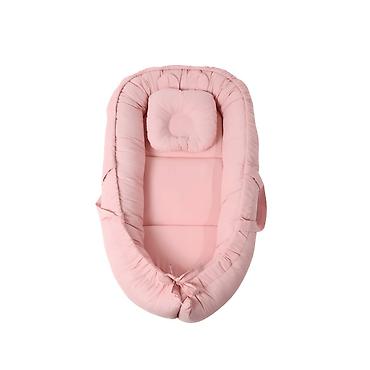 kengur plisane igracke: Bebekevi Gnezdo za bebe Comfort – Pink (šifra: BEVI1545R-70) Meko i — 1
