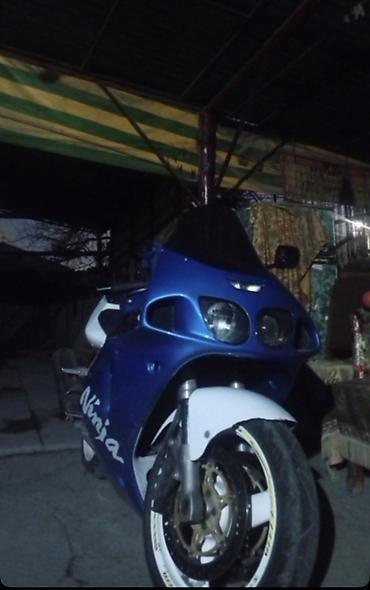 kawasaki ninja: Спортивный мотоцикл Kawasaki Ninja (серия ZX) в синем цвете. Основные — 3