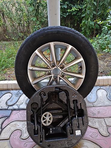 16 lt: Колеса в сборе 205 / 65 / R 16, Лето, Новый, Запаска, Легковые, Литые, отверстий - 5 — 1