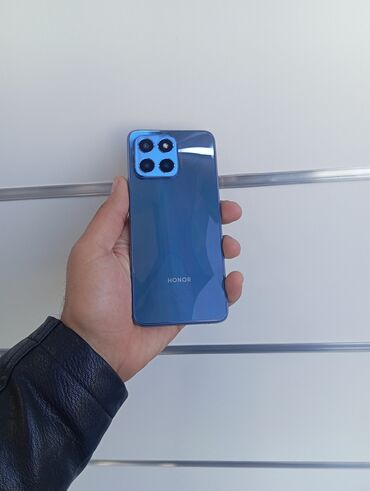 Honor: Honor X6, 64 GB, rəng - Göy, Düyməli, Barmaq izi, İki sim kartlı