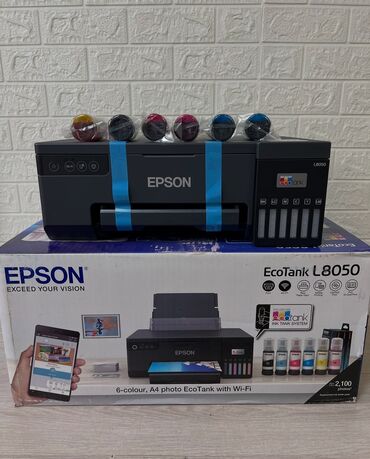 эпсон принтер цветной: Новая поступления📍📍📍 Epson L8050 with Wi-Fi (6 Цветной)🔥 🖨️Epson