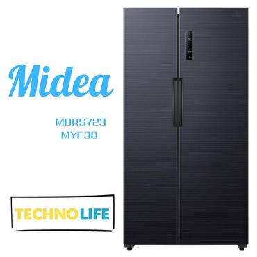 запчасти холодильника: Холодильник Midea, Новый, Side-By-Side (двухдверный)