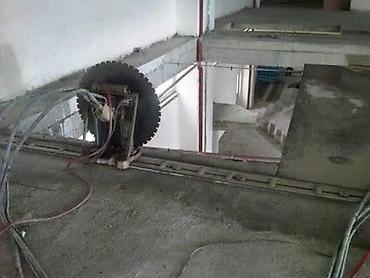 Beton işləri: Xidmət: Beton kəsmə və deşmə - Dəqiq kəsim və deşmə işləri: divar — 26