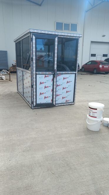 Butkalar, köşklar: ŞÜŞƏLİ MÜHAFİZƏ BUTKASI Axran köşkü Hər Növ Müasir Dizaynlı Modul — 12