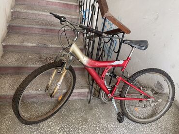 uran bike: İşlənmiş Şəhər velosipedi 24", sürətlərin sayı: 24, Ünvandan götürmə