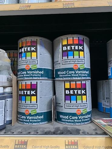 Пропитка: Декоративная пропитка с лаком для защиты древесины BETEK Wood Care — 1