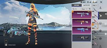 bez kraska aletleri: PUBG Mobile hesabında nadir silah və nəqliyyat örtükləri paketi - — 1