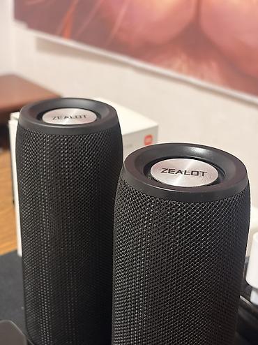 ev telefonu satilir: İkili Bluetooth dinamik. Səs keyfiyyətinə söz ola bilməz. Ayrı-ayrıda — 1