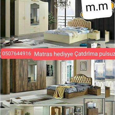 Sifarişlə yataq dəstləri: 🛋️🛏️🪑Komfortun və keyfiyyətin tək űnvani "M. M. Mobilya" ✅Möhtəşəm — 23