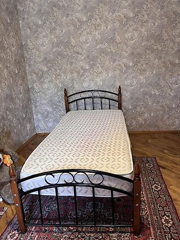 Çarpayılar: İşlənmiş, Təknəfərlik çarpayı, Bazasız, Matras ilə, Siyirməsiz — 2