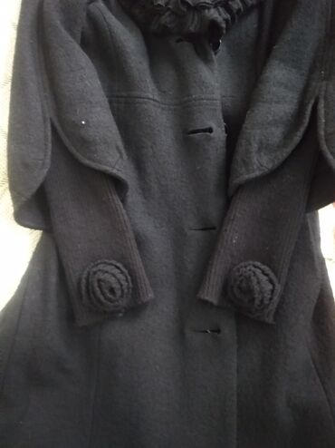 qadınlar üçün klassik palto: Palto XS (EU 34), rəng - Qara