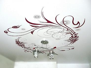 Натяжной потолок: Натяжной потолок Глянцевое, 3D потолки, Матовое Гарантия, Монтаж, Бесплатный замер — 5