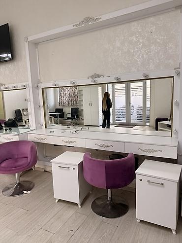 make up stulu: Gözəllik/vi̇zaj studi̇yası üçün tam təchiz olunmuş mebel və avadanlıq — 4