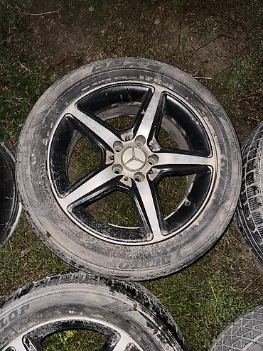 Диски: Литые Диски R 17 AMG, Комплект, отверстий - 5, Б/у at lalafo.kg — 6 Диски: Литые Диски R 17 AMG, Комплект, отверстий - 5, Б/у — 6