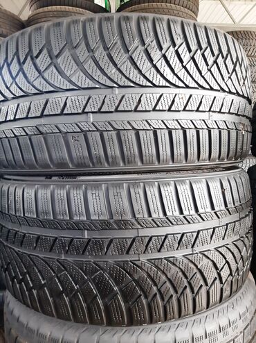 Шины и диски: Шины 255 / 35 / R 19, Зима, Б/у, Пара, Корея, Kumho