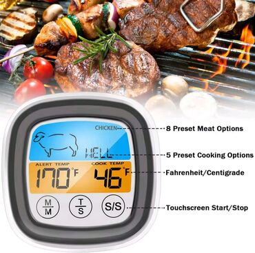 Termometrlər: Kolbasa/ət məhsulları üçün iynəli rəqəmsal (elektron) toxunmalı — 8