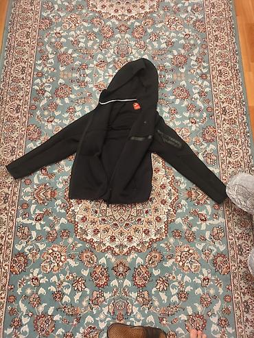 tech fleece: Nike Tech Fleece kişi/kadın kapüşonlu jaket Razmer-M - Rəng: qara - — 3