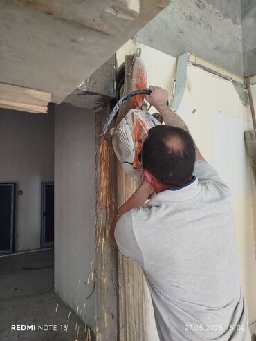 Beton işləri: Beton kəsmə beton deşmə xidməti Karot - HILTI DD 200 / 350 ilə 25 ° — 19