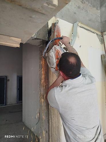 qapilar 2023: Beton kəsmə beton deşmə xidməti Karot - HILTI DD 200 / 350 ilə 25 ° — 7