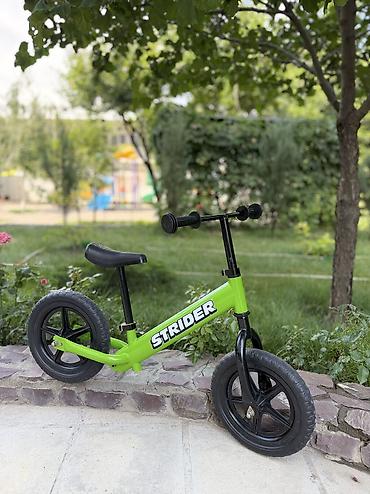 беговел купить: Беговел Strider, зеленый. Состояние новое, ребенок не заинтересовался — 4