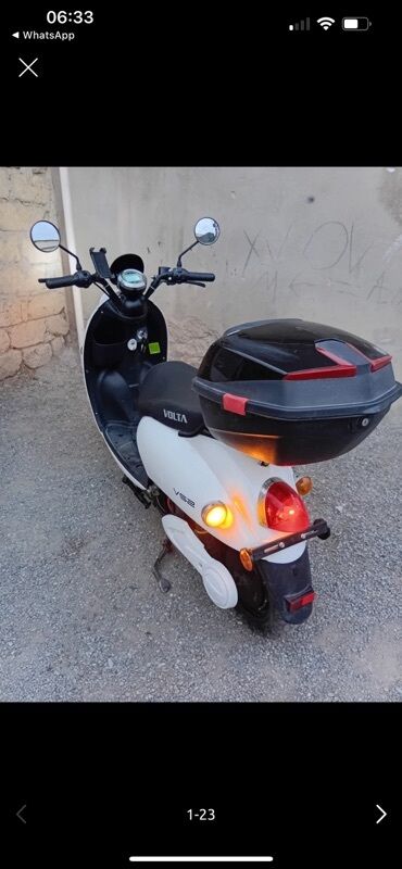 Mopedlər,skuterlər: Şəxsi Volta VS2 elektroskuterimi satıram. Vəziyyət: min və sür — 11