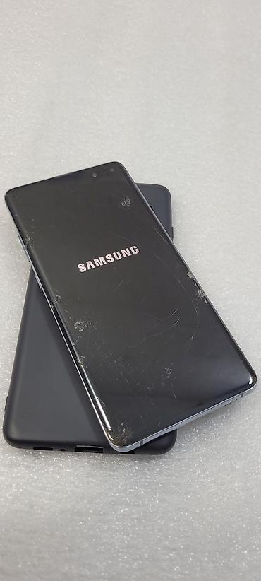 note 2: Samsung Galaxy S10 5G, Б/у, 256 ГБ, цвет - Черный, 2 SIM — 3