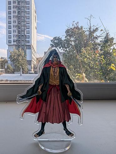 naruto shipuden: Аниме-фигурка футбольной тематики на подставке 2 акриловые по блю локу — 5