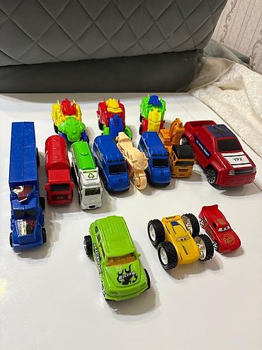 nerf satisi: Məhsul: Uşaq üçün oyuncaqlar – müxtəlif model kiçik maşın dəsti Hamsı — 1