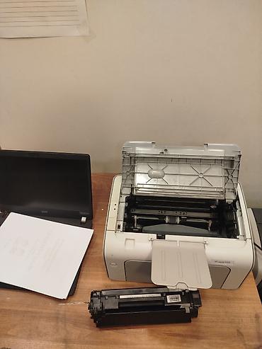 hp laserjet: HP LaserJet P1005 lazer printer - Növ: Monoxrom (qara-ağ) lazer — 4